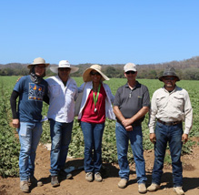 Visita técnica con nuestro distribuidor en Costa Rica GGlobal Seeds